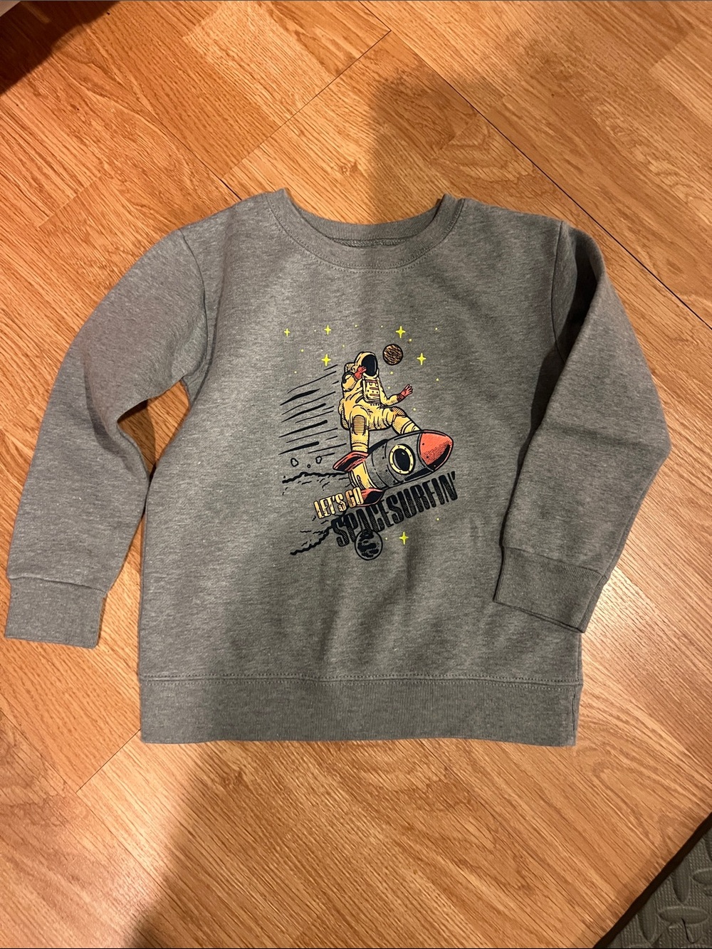 Garanimals Gray Space Surfer Rocket Sweatshirt